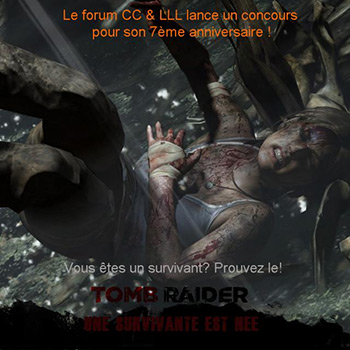 concours Tomb Raider 2013 devenez un survivant