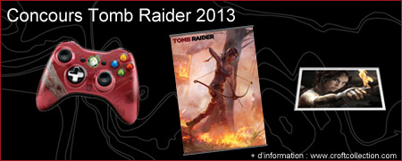 les lots du concours tomb raider 2013