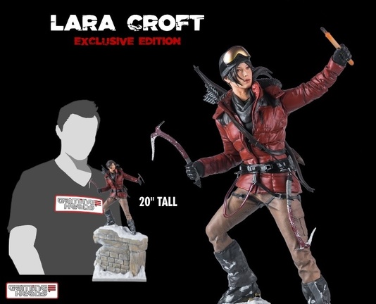 statue-gamingheads-laracroft-riseofthe-tombraider-20years-exclusive 01