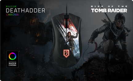 Souris Razer Deathadder Chroma Rise of the Tomb Raider