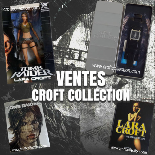 ventes Lara Crort et Tomb Raider sur ebay