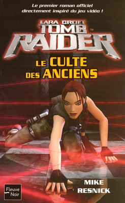 couverture du roman lara croft et le culte des anciens