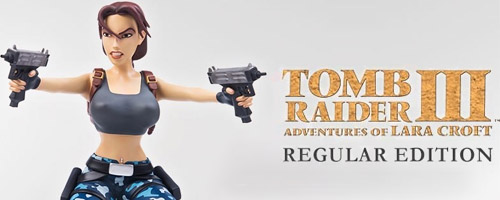 statue Gaming heads Lara Croft tomb raider 3 regular edition
