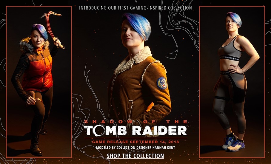 Ligne de vêtements Tomb Raider par Her Universe