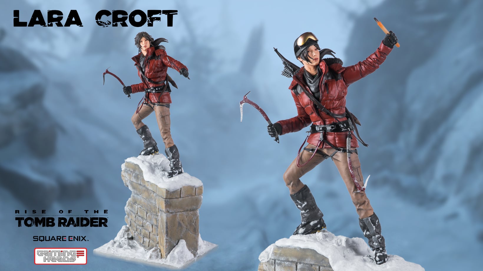 Statuette Gaming Heads Rise of the Tomb Raider