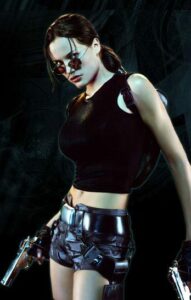 Jill de Jong en Lara Croft