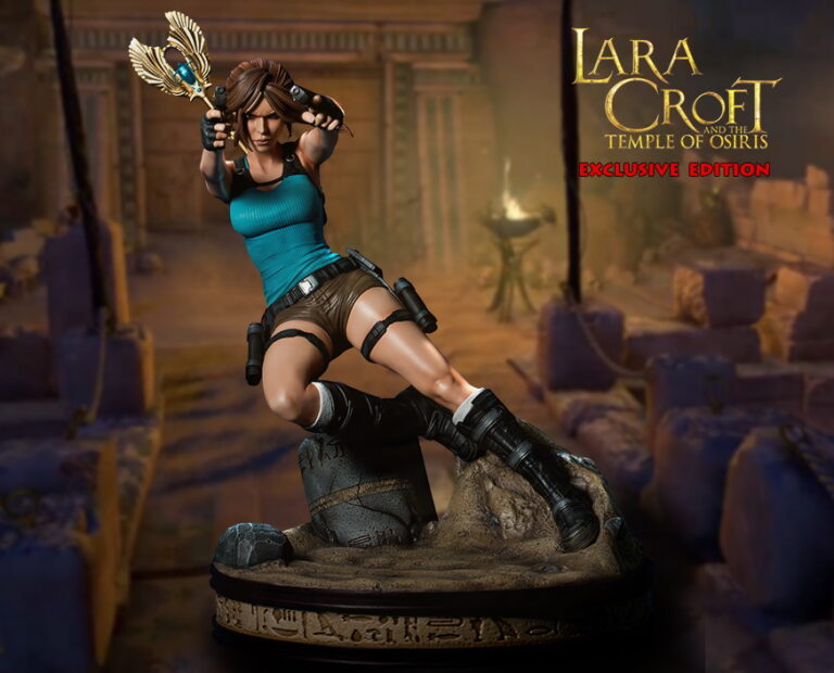 preview officiel de la figurine tomb raider temple of osiris de gaming heads