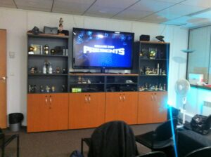 le showroom durant la présentation Square Enix Presents