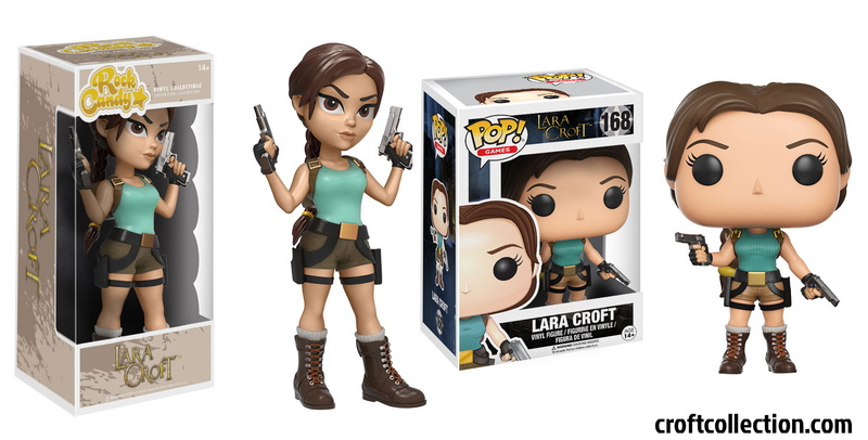 figurine funko pop lara croft rock candy