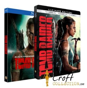 Tomb Raider le film en Blu-Ray et DVD
