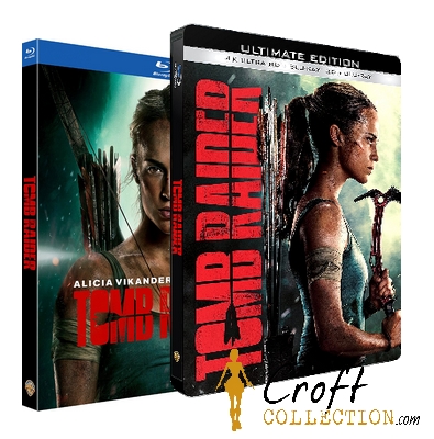 Tomb Raider le film en Blu-Ray et DVD