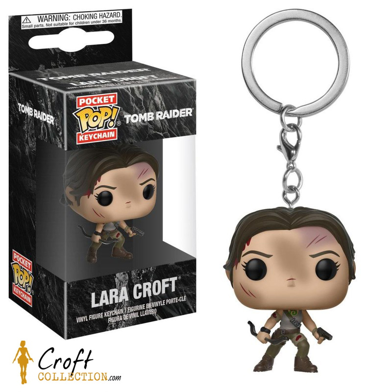 Funko Pop! porte clé / keychain Lara Croft Tomb Raider