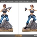 statue gaming heads tomb raider 3