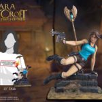statue lara croft gaming heads tomb raider temple osiris