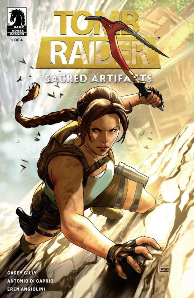 couverture du comics Tomb Raider : sacred artifacts par Dark Horse