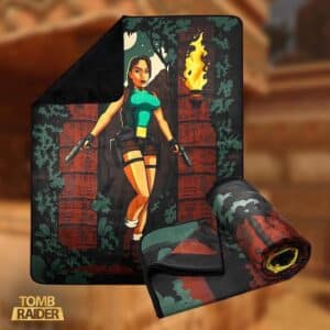 Un plaid Tomb Raider 1 sur le Gear Store