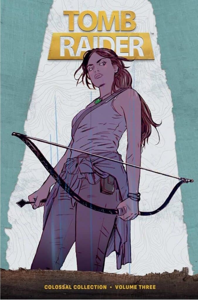 Couverture de l'omnibus tomb raider colossal collection volume 3