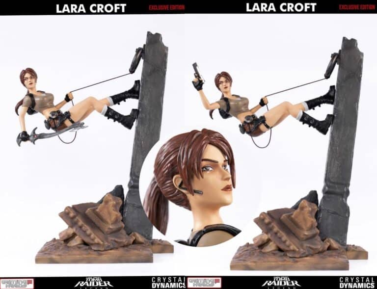 Statuette Gaming Heads : Tomb Raider Legend !