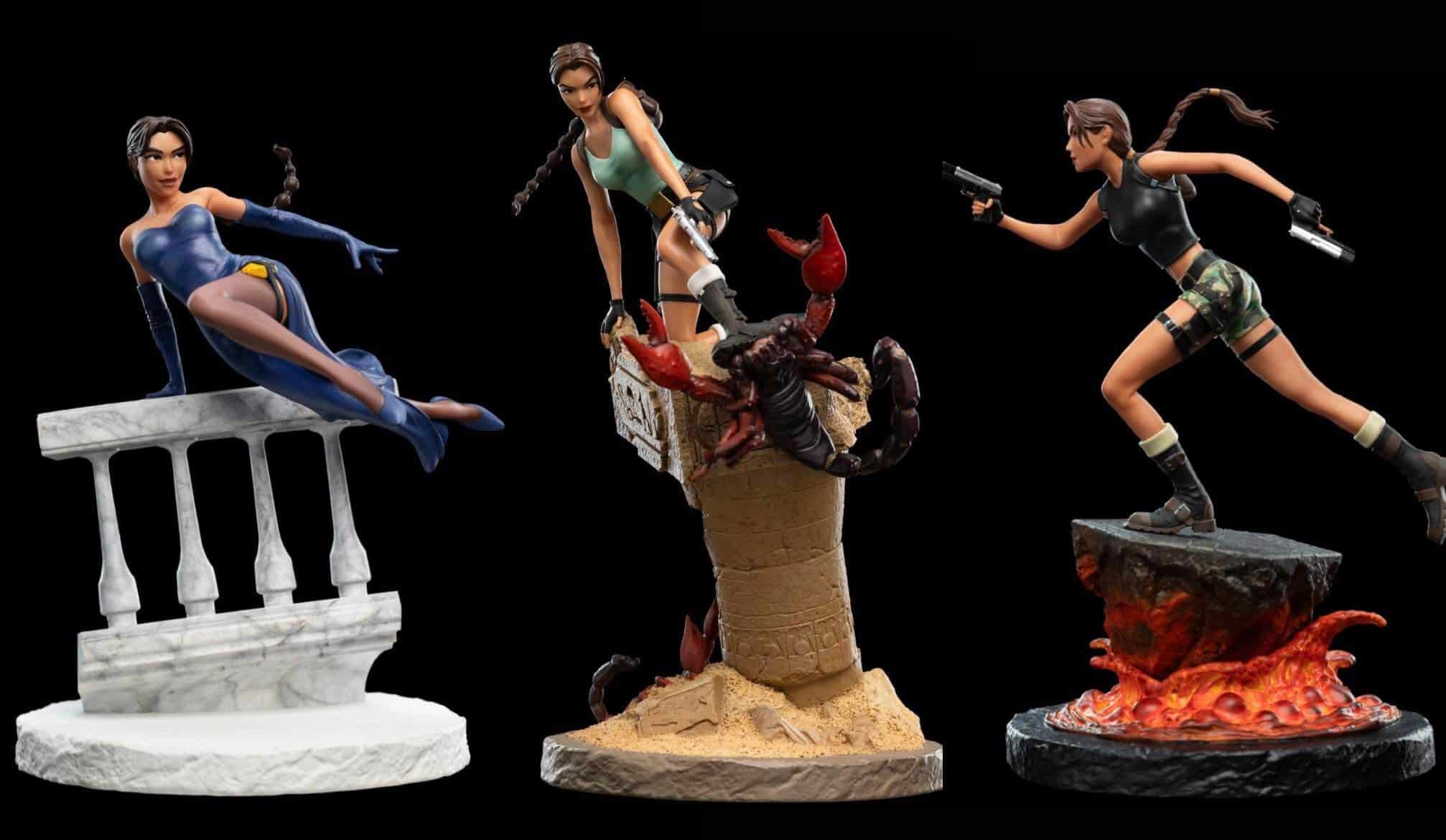 3 nouvelles statuettes Tomb Raider Remastered Weta