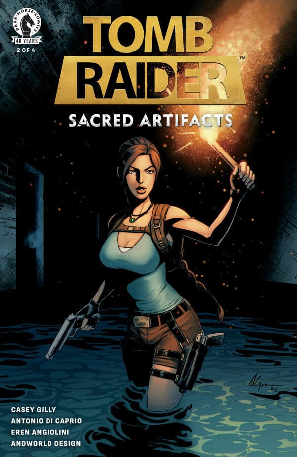 2ème comics du titre tomb raider sacred artefact