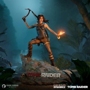 Figurine de lara croft reborn par dark horse