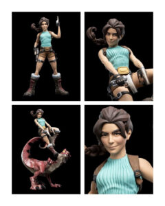 preview des 2 figurines de Weta Lara Croft Mini Epics