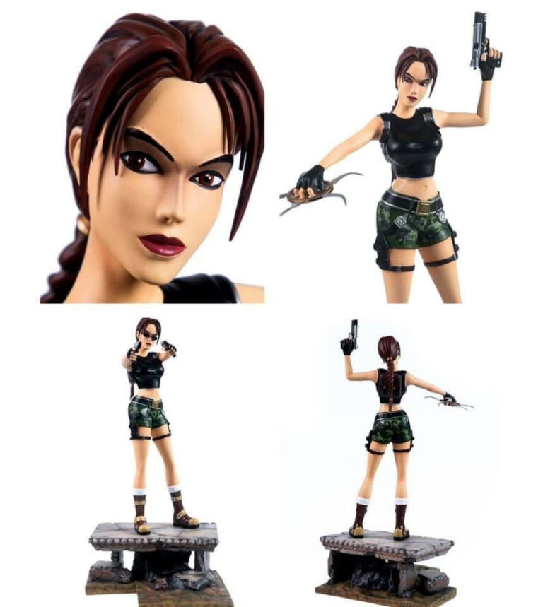 statue tomb raider angel of darkness gaming heads