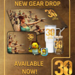 nouveaux merch pour les 30 ans de TR.