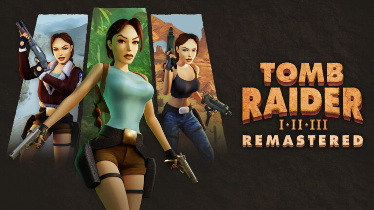 pochette du jeu tomb raider 1-2-3 remastered (2024)