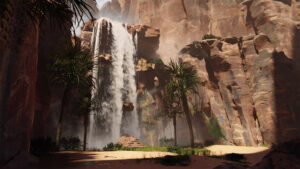 screen du jeu annulé Tomb Raider VR